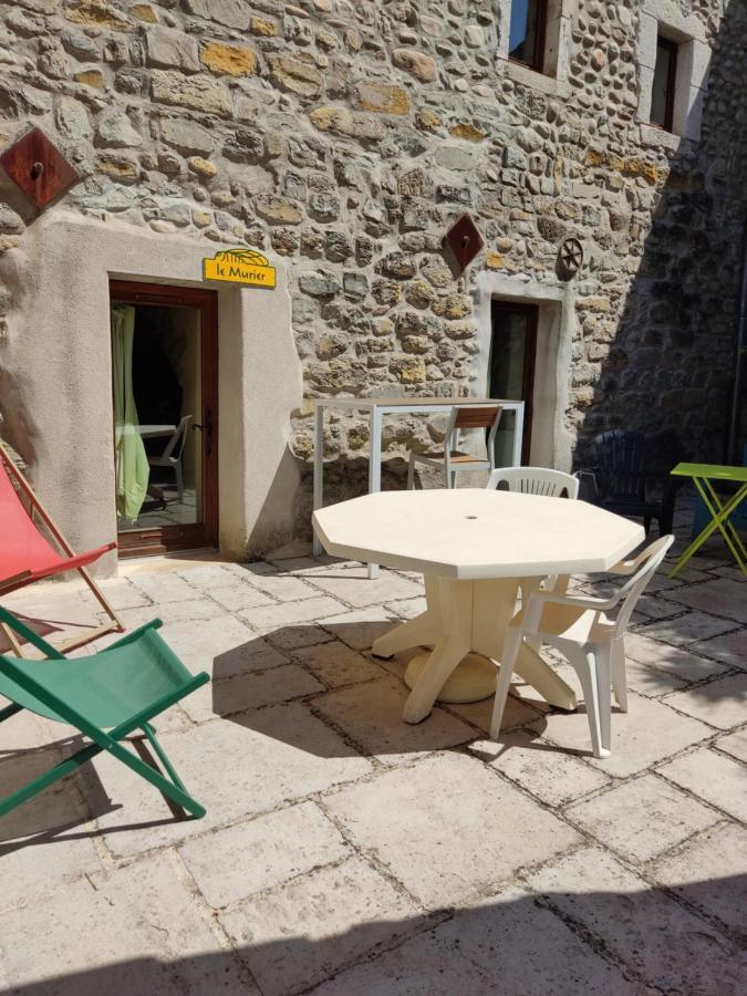 Ardeche Les Cigales, Studio Murier Piscine Partagee Grospierres Exterior foto